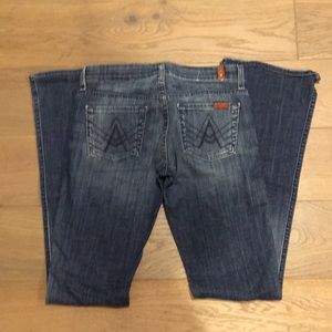 7 for all mankind Jeans. Bell Bottoms, A pocket